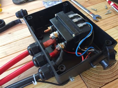 electric winch control box|winch relay box.